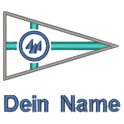 Bruststick Vereinsfarben - Men's Polo Stripe - Men's Polo Stripe Design