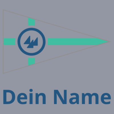 Brustdruck Vereinsfarben - Ladies' ORGANIC Stretch-T Work - SOLID -   OCS Blended - Men's Hoody   OCS Blended & RCS Design