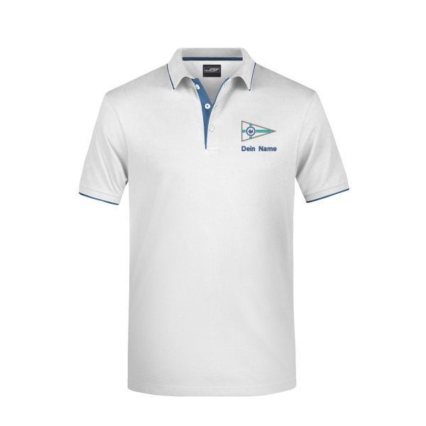 Bruststick Vereinsfarben - Men's Polo Stripe - Men's Polo Stripe Miniaturansicht