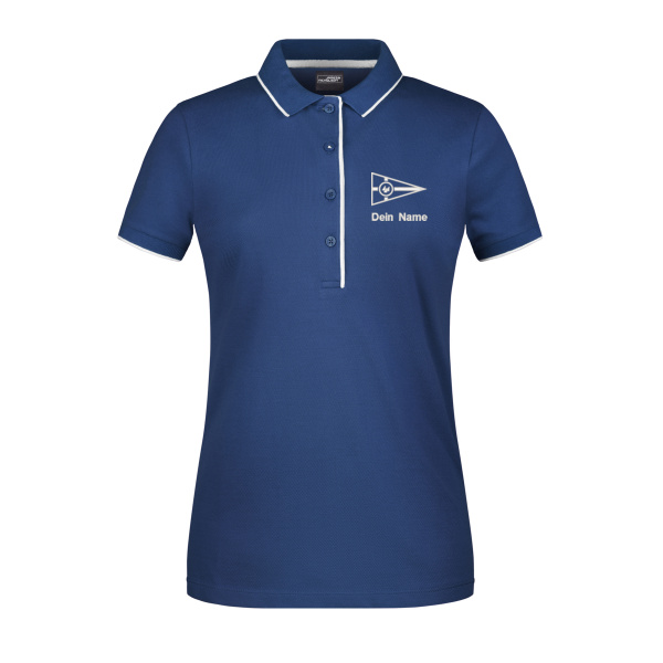 Bruststick weiß - Men's Polo Stripe - Ladies' Polo Stripe Miniaturansicht