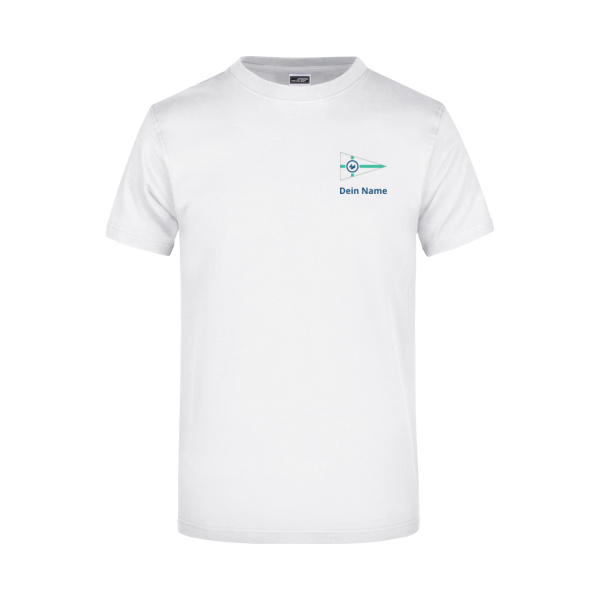 Brustdruck Vereinsfarben - Ladies' ORGANIC Stretch-T Work - SOLID -   OCS Blended - Round-T Heavy (180g/m²) Miniaturansicht