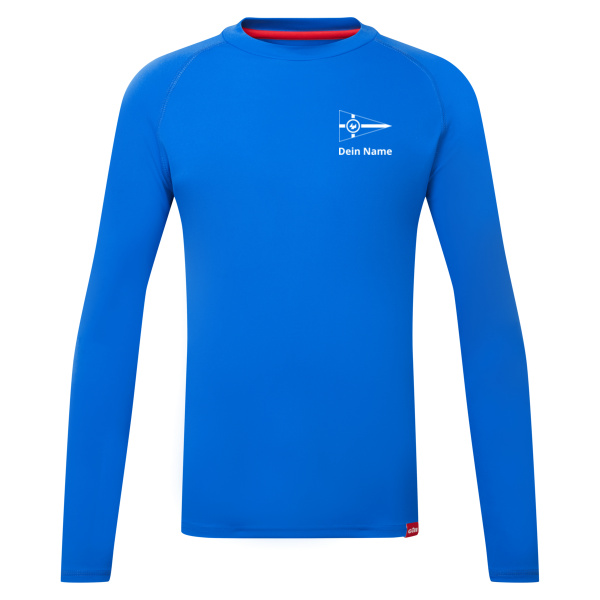 Gill Brustdruck weiß - Junior UV Tec Long Sleeve Tee Miniaturansicht