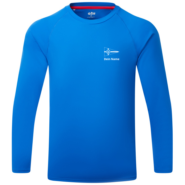 Gill Brustdruck weiß - Men's UV Tec Long Sleeve Tee Miniaturansicht